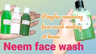 NEEM face wash making at home  Bathool organics [upl. by Hazmah]