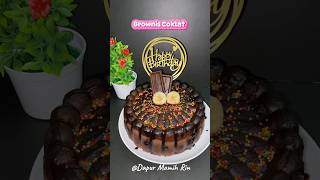 Brownies Coklat Kukus brownies browniescoklat brownis browniesviral brownieskukus music [upl. by Korten537]