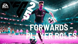 EA FC 25 The Revolution of Forward Roles  Soccer Positions Explained [upl. by Nilhtac]