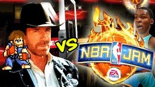 Chuck Norris vs NBA Jam [upl. by Sonitnatsnoc297]