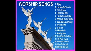 WORSHIP SONGS Playlist6 NONSTOP KARAOKE [upl. by Wallache466]