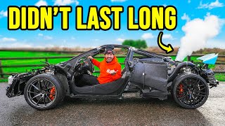 I ATTEMPTED TO DRIVE MY WRECKED MCLAREN 720s [upl. by Abba]