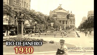 Filmagens do Rio em 1930  Rio de Janeiro [upl. by Oralie]