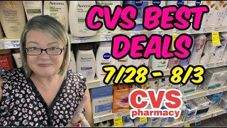 CVS BEST DEALS FOR THE WEEEK OF 728  83 [upl. by Mathia]