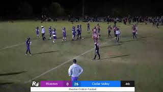 Riverton Gridiron Football vs Cedar Valley [upl. by Emlynne]