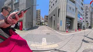 Rickshaw Ride in Asakusa Tokyo Japan  8K 360 [upl. by Blanch]