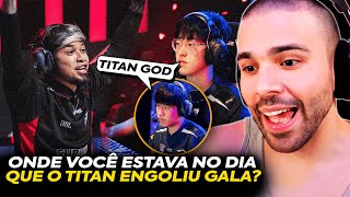 🚨 TITAN FOI ELOGIADO PELOS PLAYERS DA LNG NA CHAMPIONS QUEUE MINERVA REAGE [upl. by Lebazi]