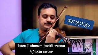 Koottil Ninnum Mettil Vanna l violin Cover l Martin John l 4k [upl. by Gladdie]