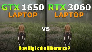 GTX 1650 vs RTX 3060 Laptop  Gaming Test  How Big is the Difference [upl. by Ladd]