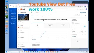 Youtube View Bot Free 100 Working  OMGRANK [upl. by Zurc403]