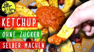 Ketchup selber machen  ohne Zucker und trotzdem köstlich [upl. by Ennaxor]