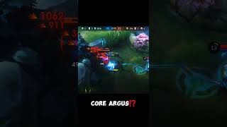 Q Y R A  Never try Core Argus🤮  shorts viral fyp mlbb mobilelegends [upl. by Aehtela]