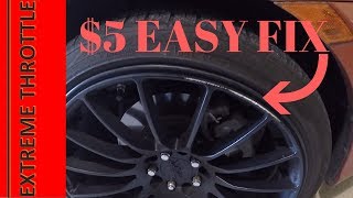 How to Fix a Curbed Rim for Only 5 Fast and easy solution [upl. by Lyndsey]