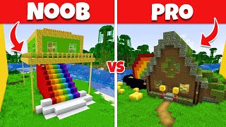 Aphmau Crew builds a house for a Leprechaun  NOOB vs PRO [upl. by Trebo]