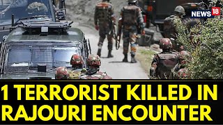 Jammu And Kashmir News  Encounter In Jammu Kashmirs Rajouri 1 Terrorist Killed  English News [upl. by Antonin]