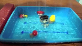 LITTLEST PET SHOPOLYMPIC WATER GAMESENGLISH [upl. by Ylrevaw]