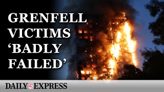 Grenfell tower fire Inquiry reveals who is to blame in damning report [upl. by Lakin526]