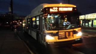 MaBSTOA Bus New Flyer XD60 4755 Bx22 Bus  White Plains Road amp Birchall Ave [upl. by Huxham]