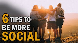 6 Tips To Be More Social How To Be SocialDevelop Social Skills As An Introvert  Creative Vision [upl. by Muhammad]