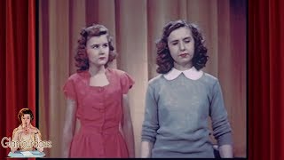 How to be Pretty  1940s Guide for High School Girls in Restored Colour [upl. by Oigimer]