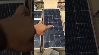 12 volt solar setup 500 Watts  live Battery Charge  Free Electricity Ghar ka Bill ZeroLoom Solar [upl. by Granthem]