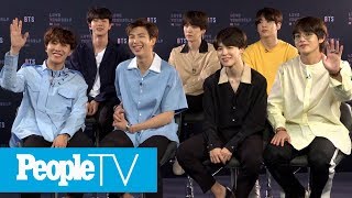 Full Interview BTS On What They Love About Themselves Each Other Dream Artist Collabs  PeopleTV [upl. by Lazaruk660]