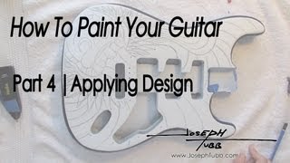 How To Paint Your Guitar  Part 4 [upl. by Harak896]