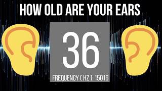 How Old Are Your Ears  HEARING TEST [upl. by Eladal]