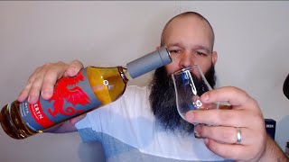 American Tries Welsh Whiskey for the First Time Penderyn Myth [upl. by Ahsieken]