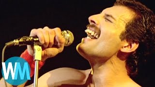 Top 10 Freddie Mercury Moments [upl. by Dietrich432]