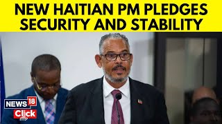 Haiti Latest News Today  New Haitian Pm Alix Didier FilsAime Makes Promises  Haiti Chaos  N18G [upl. by Oiramal54]