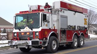 Schaefferstown Volunteer Fire Company Tanker 35 Responding 21524 [upl. by Bride667]