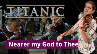 Nearer my God to Thee from Titanic Violin Tutorial [upl. by Sacha]