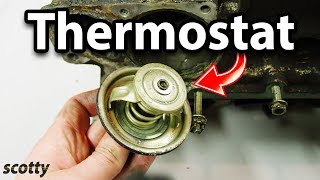 How to Replace a Bad Thermostat in Your Car [upl. by Aikemal]