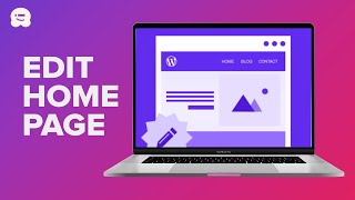 ✏️ How to Edit a WordPress Homepage Easily amp Effectively 🏠 [upl. by Ozen]