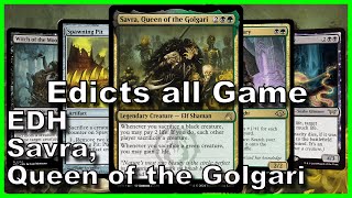 Savra Queen of the Golgari EDH Deck Tech  Magic the Gathering [upl. by Irot775]