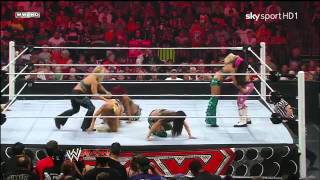 WWE Raw 01 08 11 Divas Battle Royal 1 Contender For The WWE Divas Championship 1080p YouTube [upl. by Mera575]