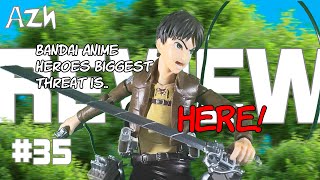 AZN Reviews  Total Anime  Eren Yeager  Attack On Titan Jazwares [upl. by Anikram]