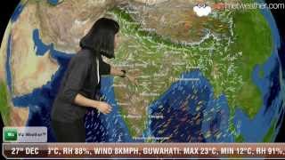 271213  Skymet Weather Report for India [upl. by Gladdie]