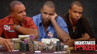 Phil Ivey  Best High Stakes Poker Moments MEGA COMPILATION [upl. by Aurore]