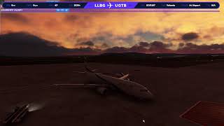 MSFS LIVE 🔴 Tel Aviv  Tbilisi  PMDG Boeing 737800  Vatsim  EL AL Virtual [upl. by Siraf]