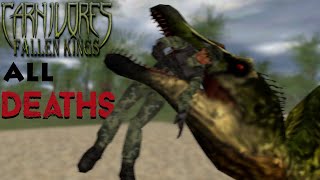 Carnivores Fallen Kings MEE beta 2 all death animations [upl. by Peria671]