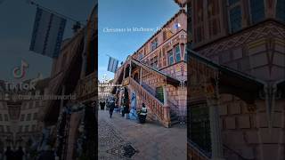 Christmas in Mulhouse Alsace France 🇫🇷 Μοναδική Μυλούζ shorts travel europe christmas france [upl. by Hawger]