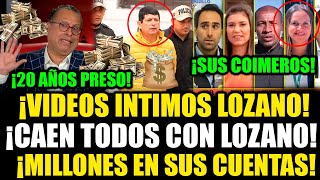 ¡VIDEO BOMB4 LOZANO Y SUS COIMEROS CAEN CON MILLONES ¡FORTUNA ESCONDIDA EN SU CASA [upl. by Ylrebme]