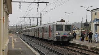 Journée pluvieuse en gare de Montereau [upl. by Zennie987]