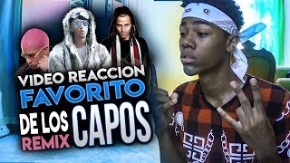 Favorito De Los Capos Remix Flow Mafia Feat Arcangel amp Bad Bunny reacción [upl. by Ogg]