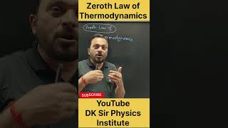 Zeroth law of Thermodynamics physics thermodynamics trending viralvideo educational [upl. by Aicile]