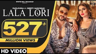 LALA LORI  Fazilpuria ft Deepti  Afsana Khan  Jaani  SukhE  Haryanvi Songs Haryanavi 2024 [upl. by Acilef423]