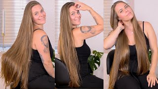 RealRapunzels  Natalie Oiling Her Hair preview [upl. by Anema]