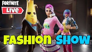 🔴 Real Fortnite Fashion Show LIVE  CUSTOM MATCHMAKING SolosDuosSquads [upl. by Chaiken]